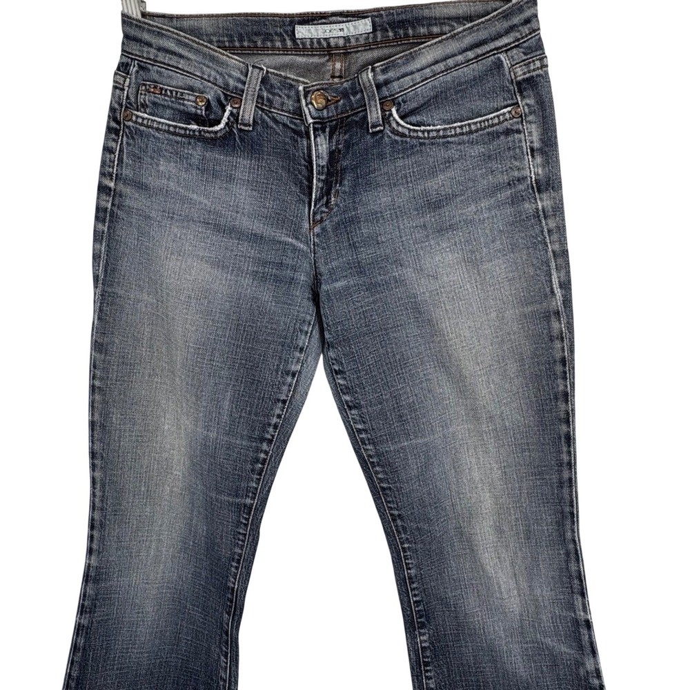 Vintage Y2K Joes Jeans Socialite Bootcut W28 USA Made Medium Wash Flare Low Rise - Picture 3 of 15